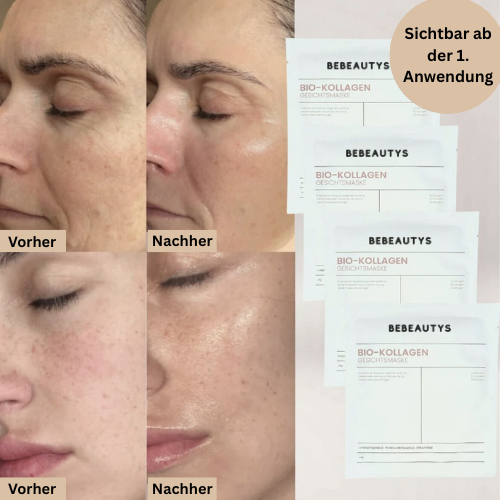 Bio - Kollagen Gesichtsmaske