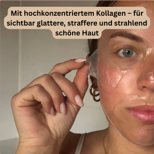 Bio - Kollagen Gesichtsmaske